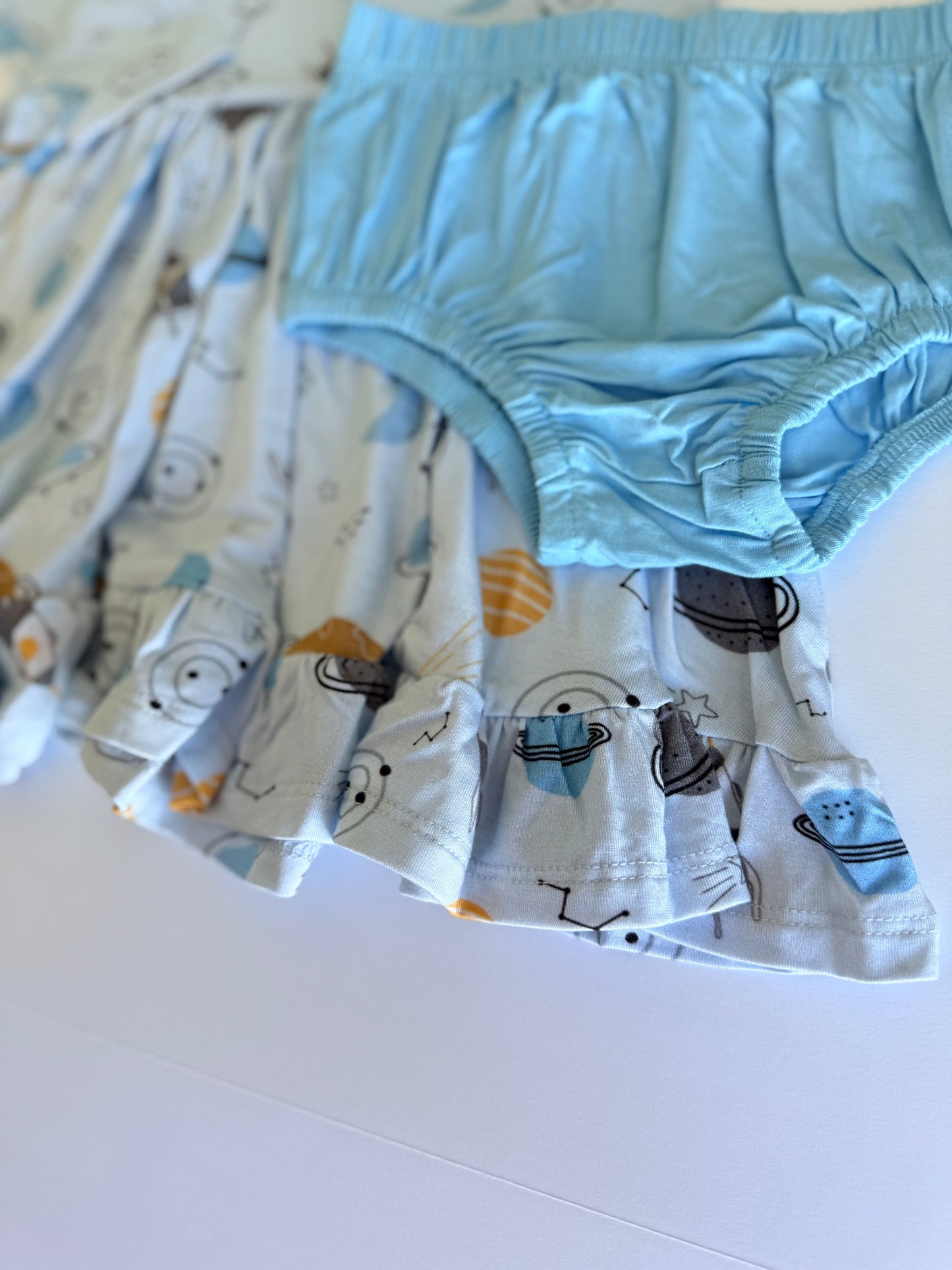 Space Sprouts - Twirl Dress + Bloomer Set