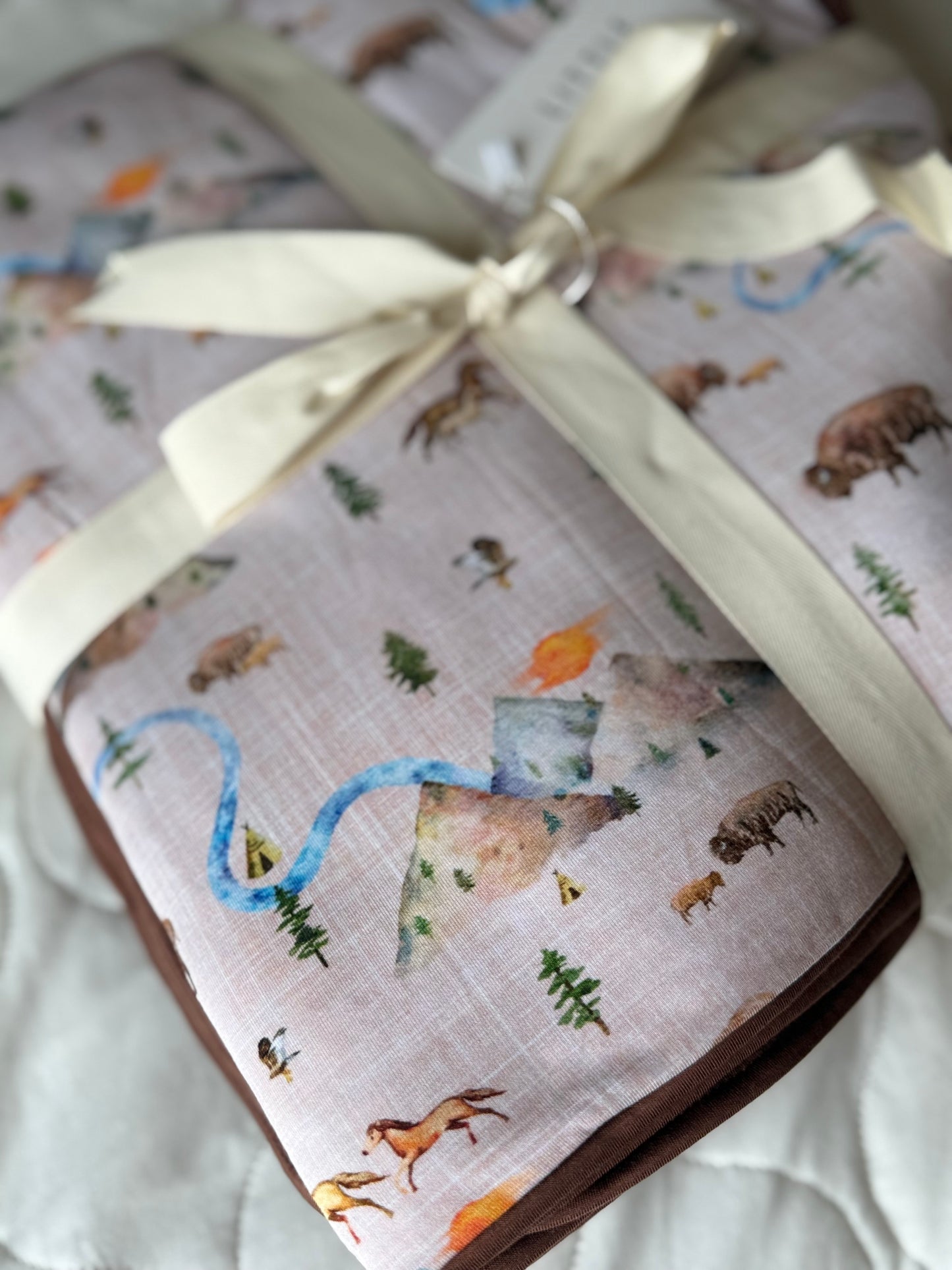 Prairie Run - Children's Quilted Blanket