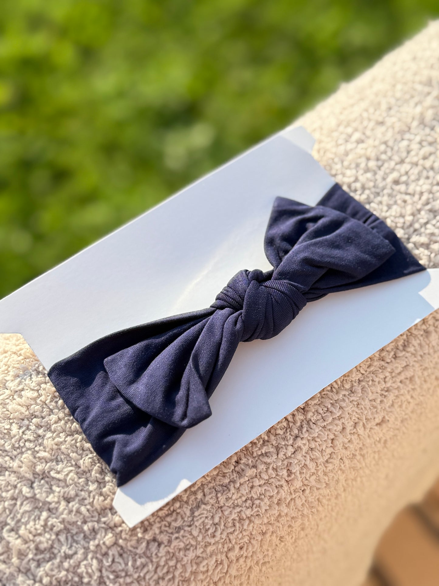 Twilight Blue - Headband Bow