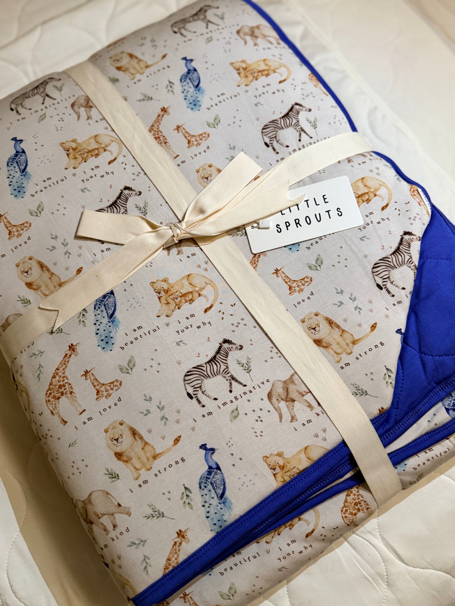 Wildly Loved - Adult Quilted Blanket