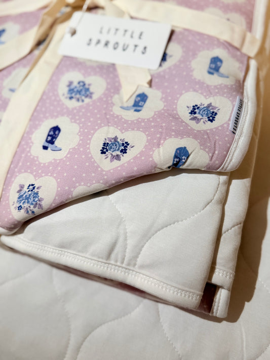 Western Charm - Children's Quilted Blanket