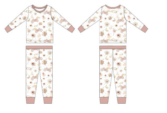 PREORDER - Whimsy Wheels- Pajama Set
