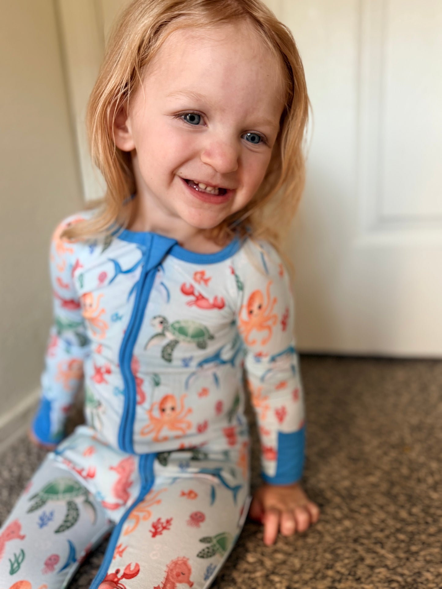 Seaside Stories - Convertible Zipper Romper