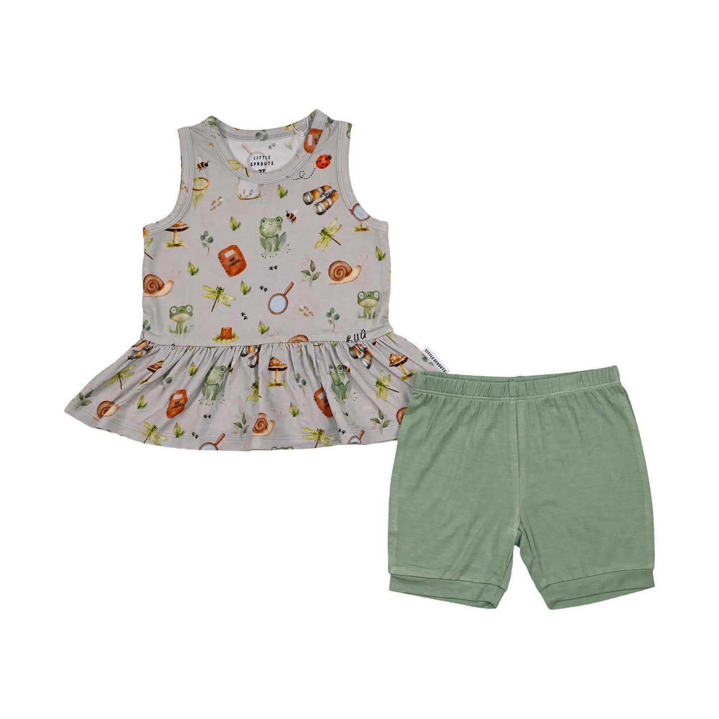 Little Explorers - Peplum Top Set