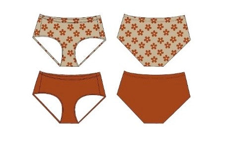 PREORDER - Harvest Bloom - Girls Underwear Set