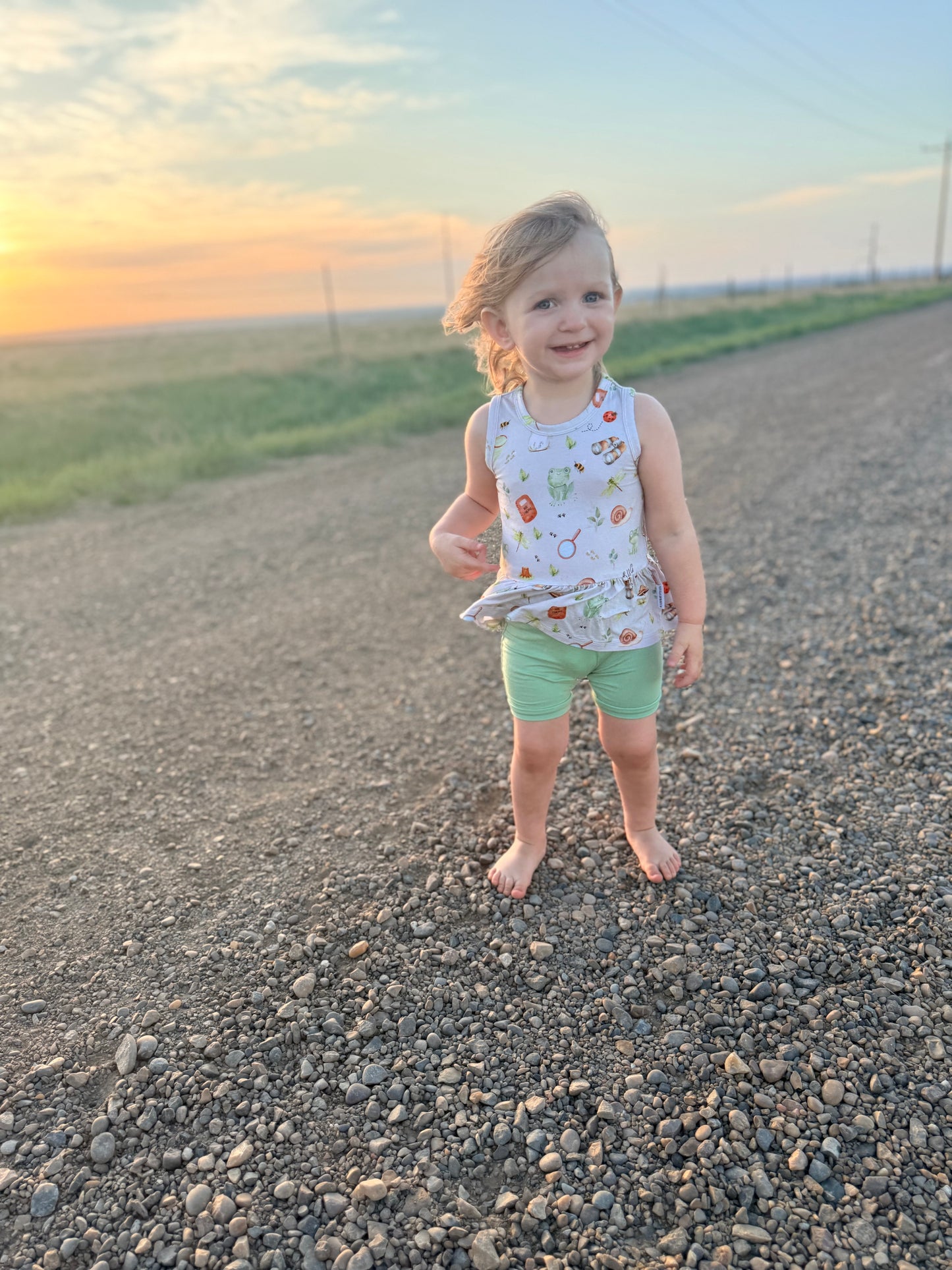 Little Explorers - Peplum Top Set