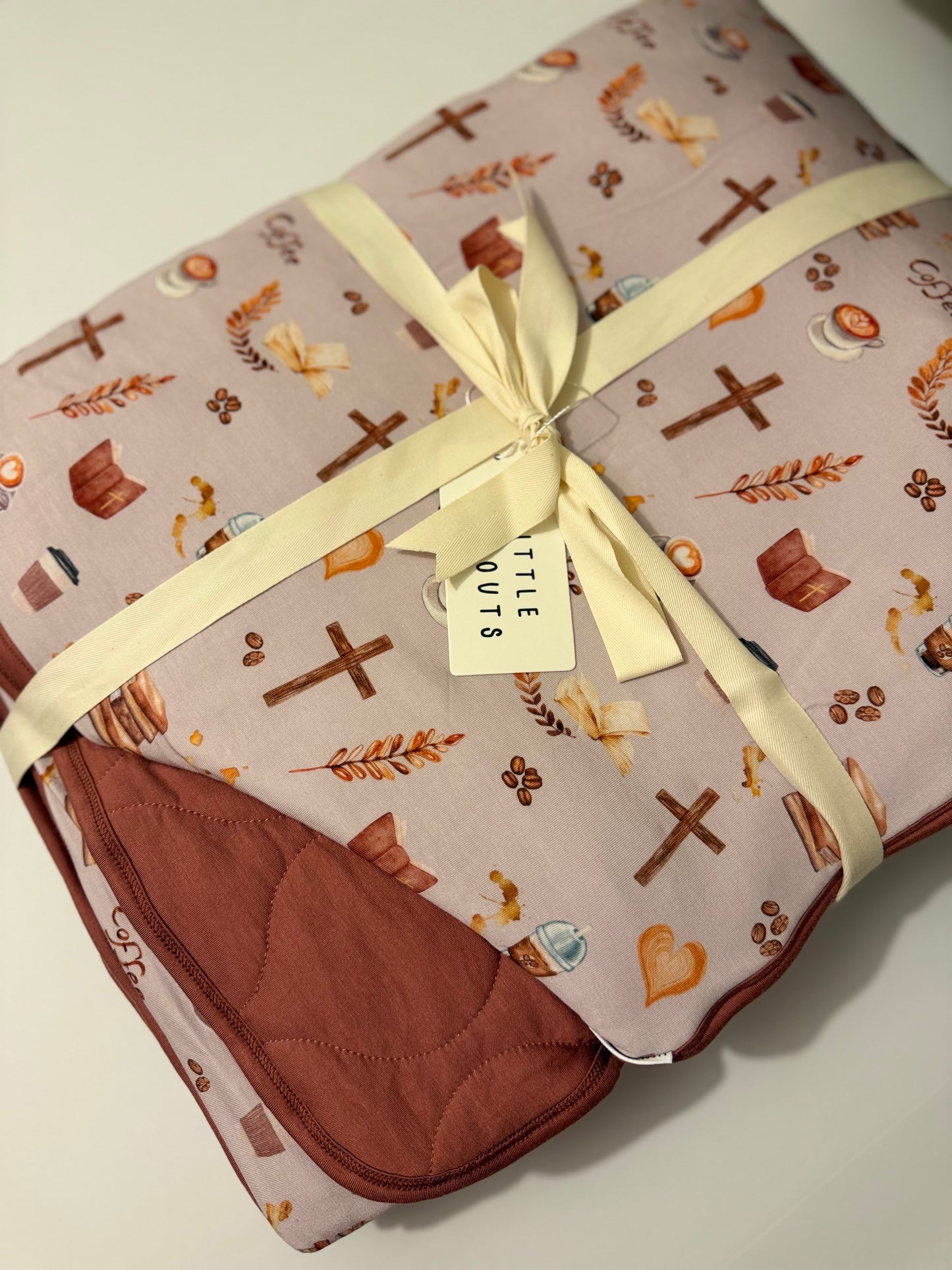 Sunday Sips - Children's Quilted Blanket