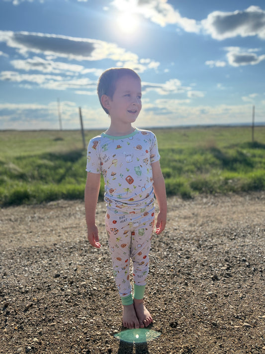 Little Explorers - Short Sleeve Pajama Set