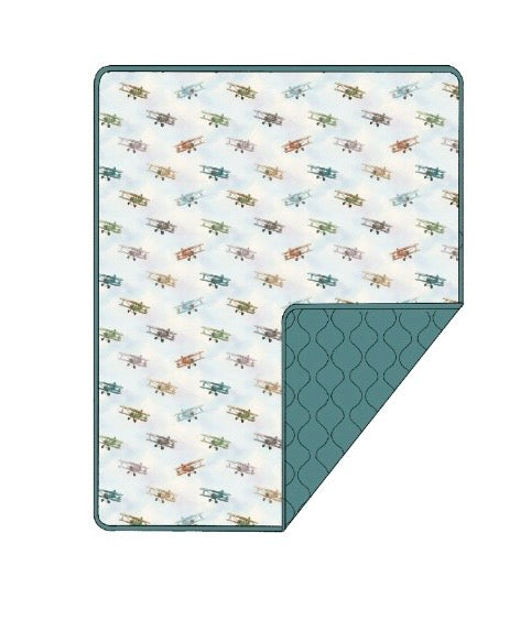 PREORDER - Cloud Chasers - Children's Quilted Blanket