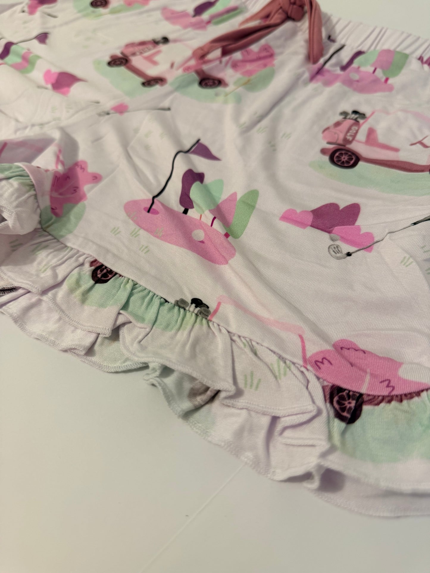 Caddy Club - Pink - Womens Shorts Set