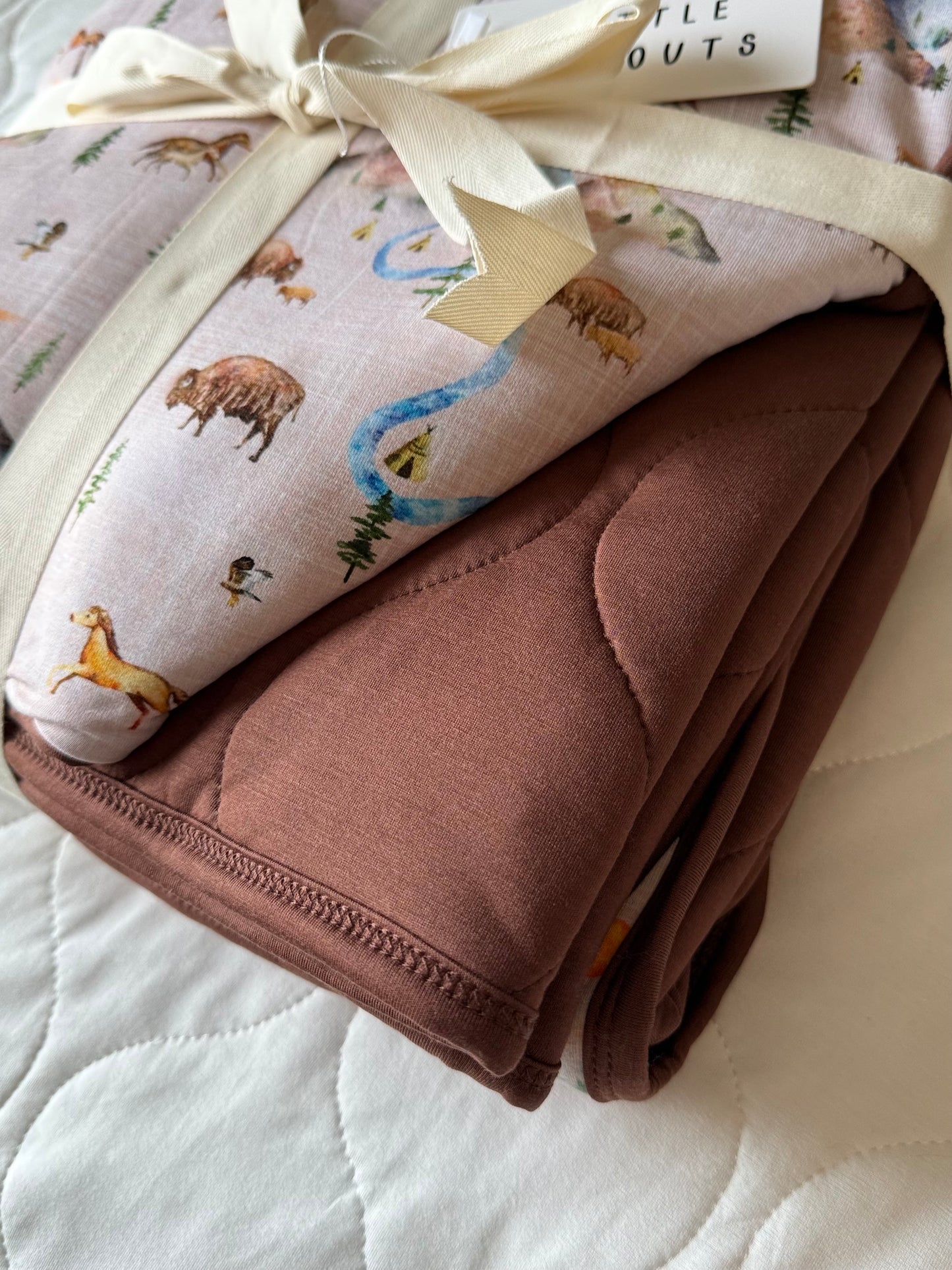 Prairie Run - Children's Quilted Blanket