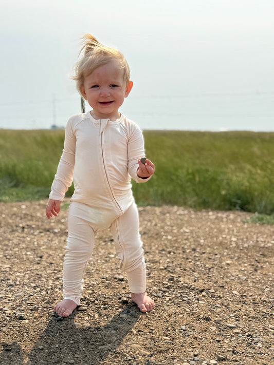 Oat - Convertible Zipper Romper