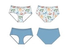 PREORDER - Seaside Stories - Girls Underwear Set