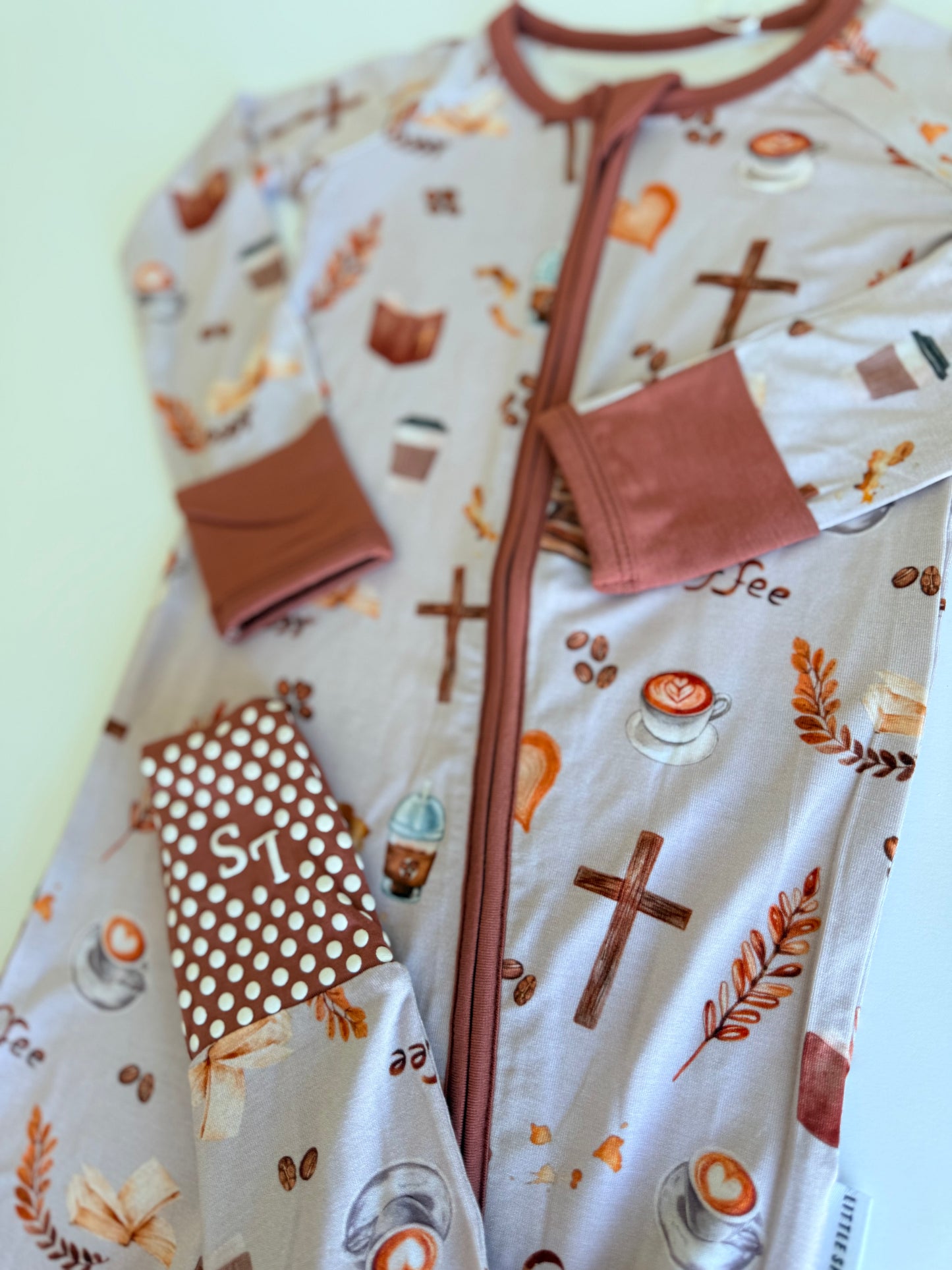 Sunday Sips - Convertible Zipper Romper