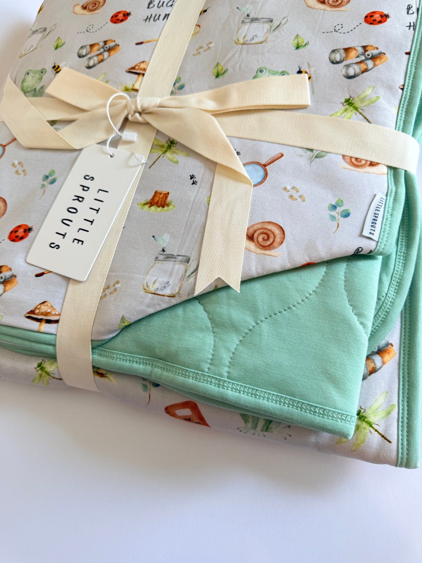 Little Explorers - Mini Quilted Blanket