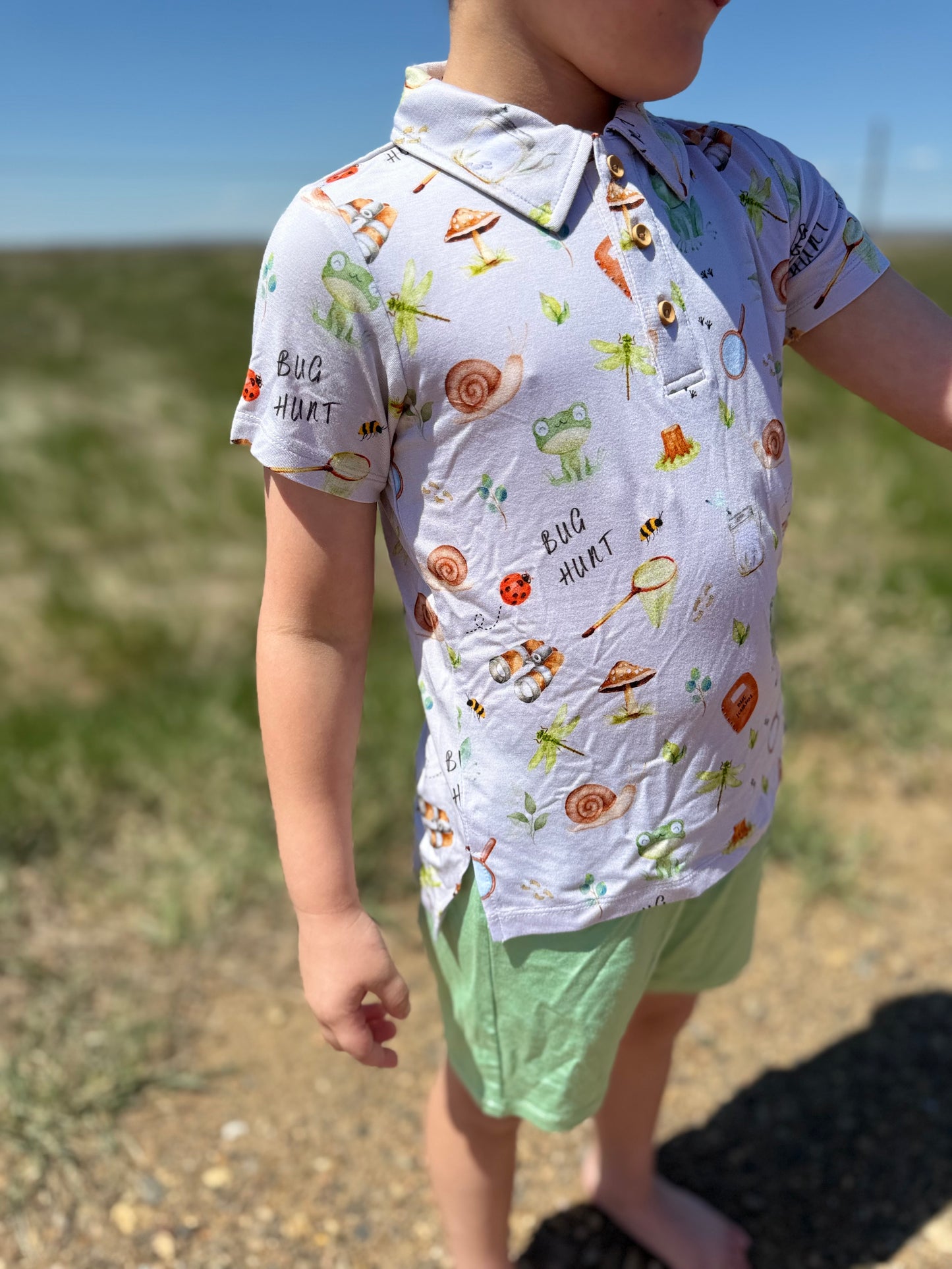 Little Explorers - Polo Shirt Set