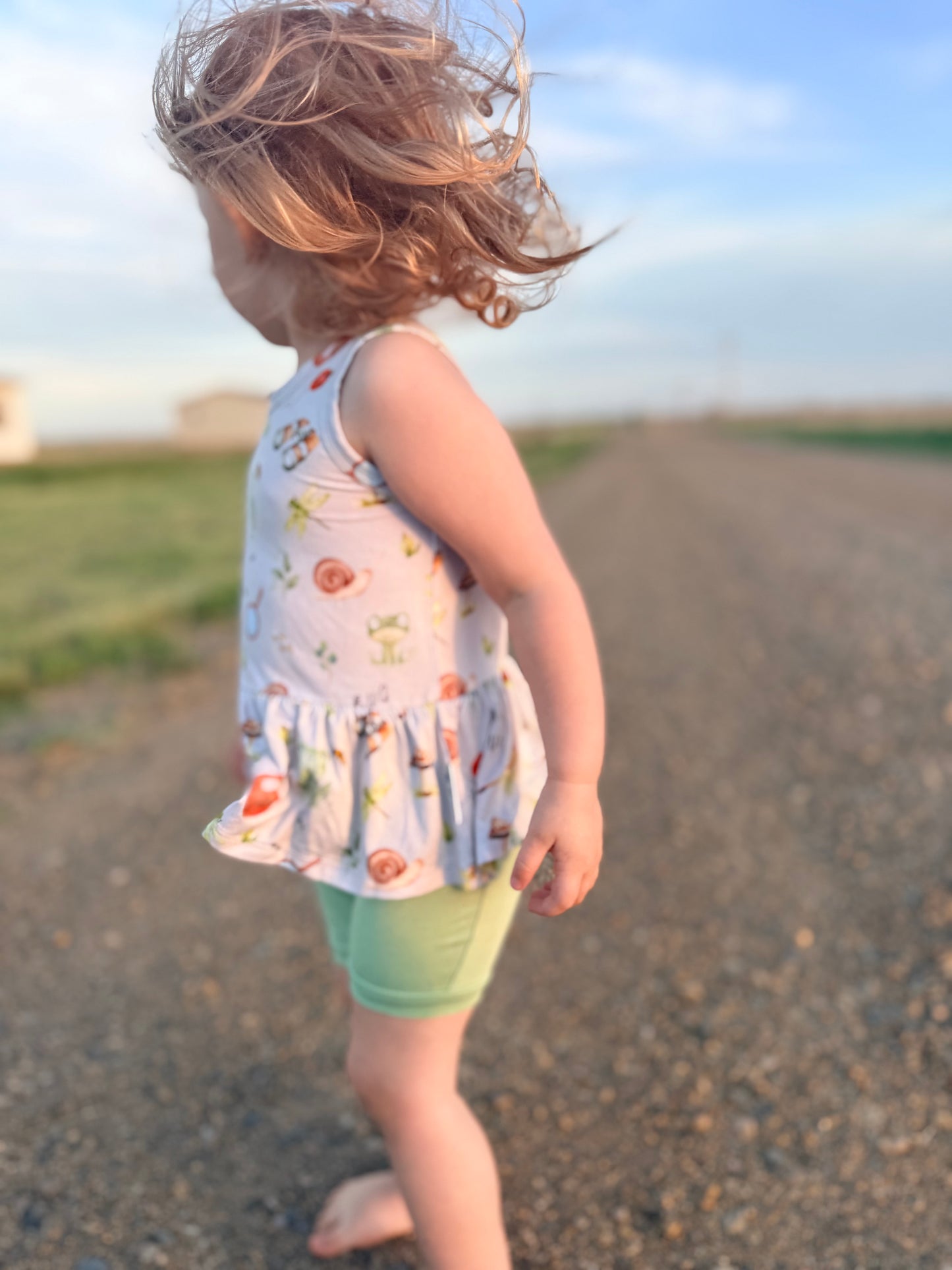 Little Explorers - Peplum Top Set