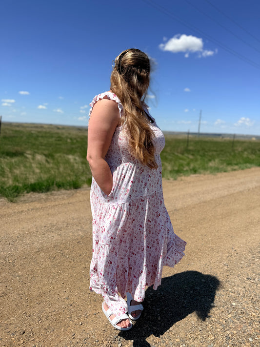 Ivory Garden - Women's Smocked Dress