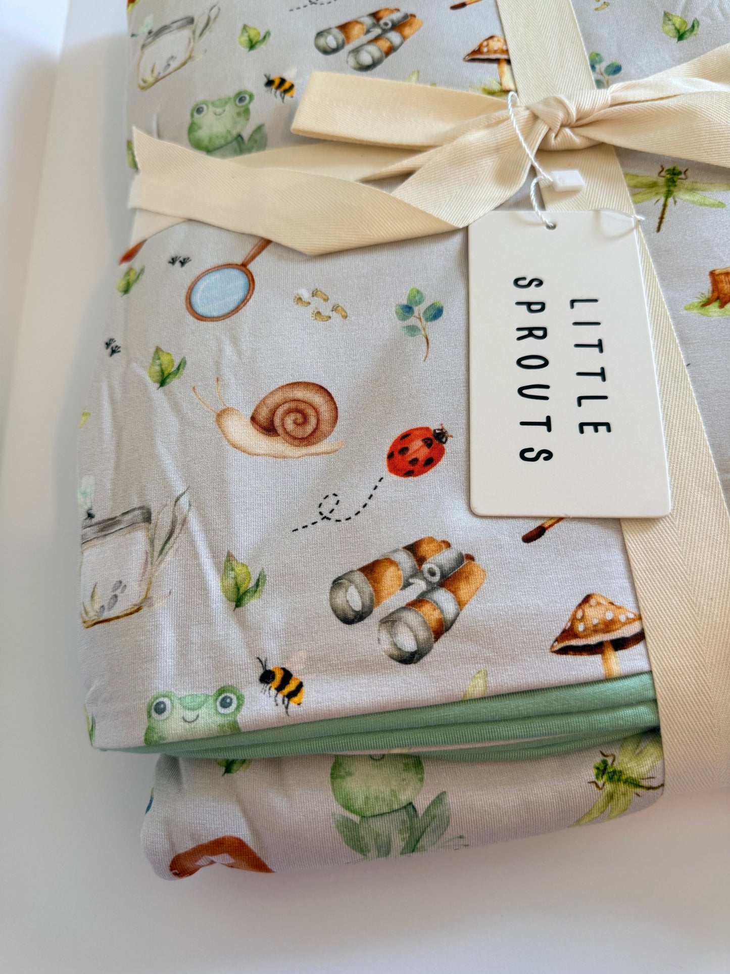 Little Explorers - Mini Quilted Blanket