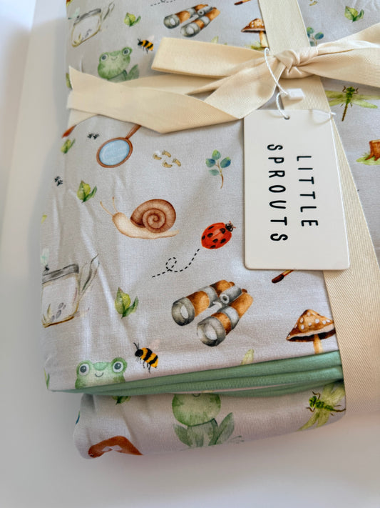 Little Explorers - Adult Quilted Blanket