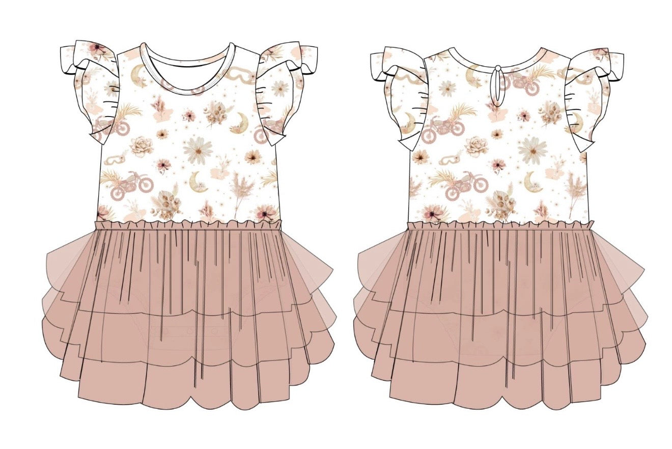 PREORDER - Whimsy Wheels - Tutu Dress + Shorts