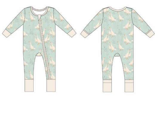 PREORDER - Gosling Grove - Convertible Zipper Romper