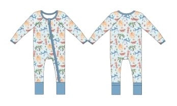 PREORDER - Seaside Stories - Convertible Zipper Romper