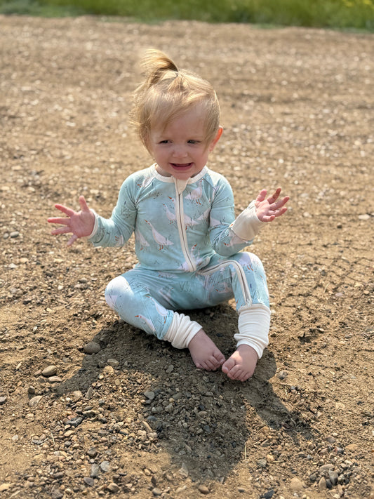 Gosling Grove - Convertible Zipper Romper