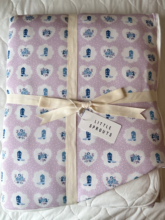 Western Charm - Adult Quilted Blanket