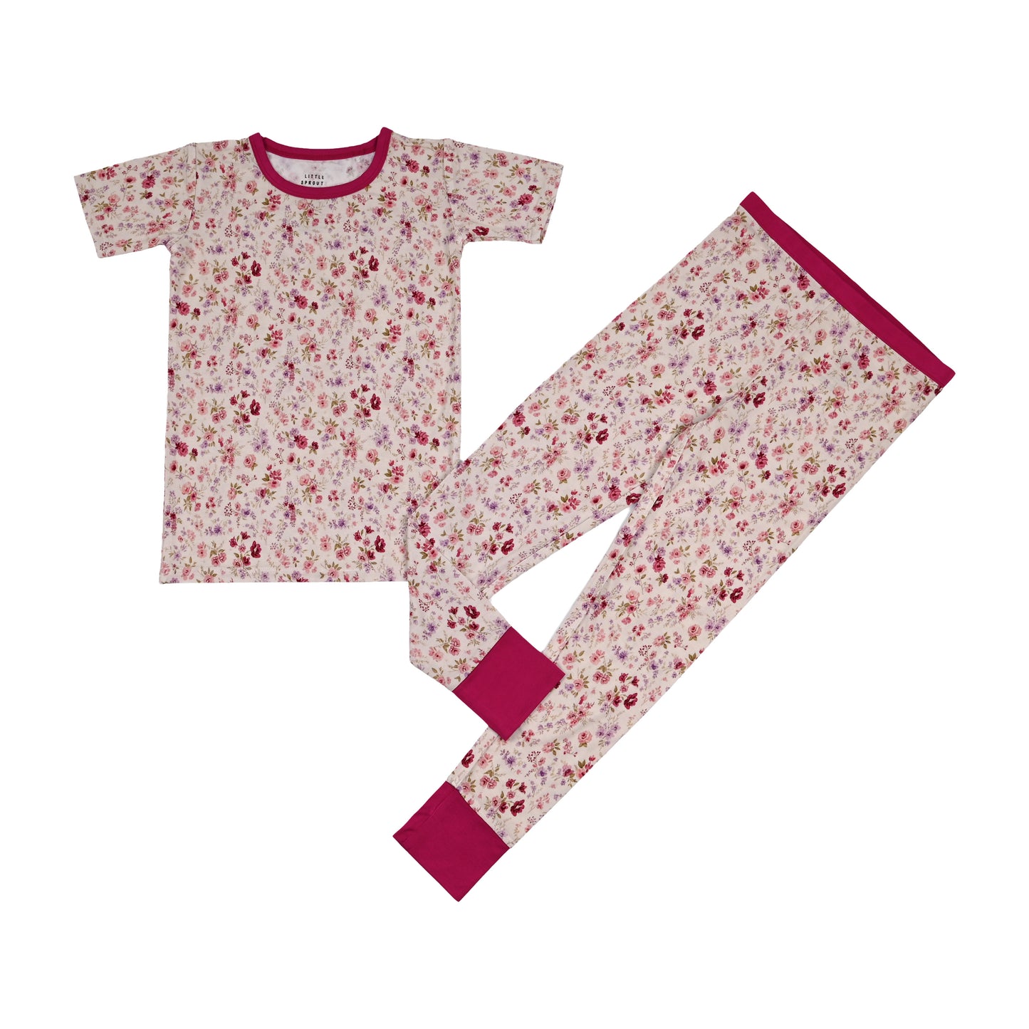 Ivory Garden - Short Sleeve Pajama Set