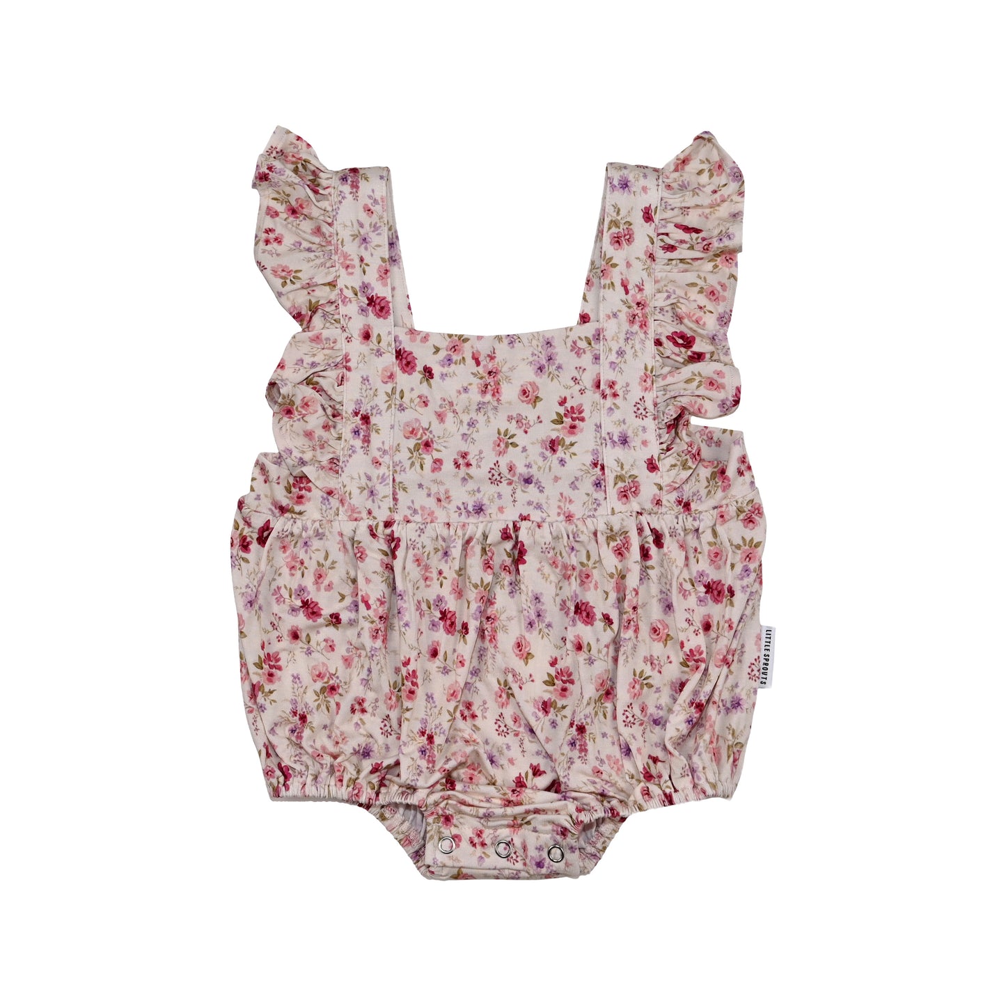 Ivory Garden - Ruffled Baby Romper