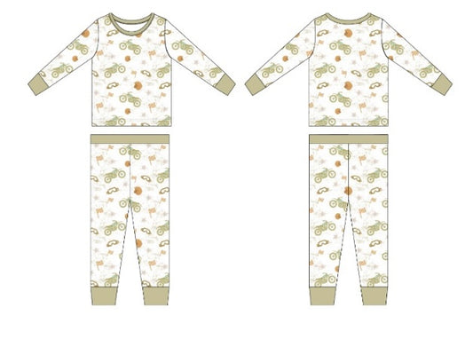 PREORDER - Retro Rally - Pajama Set