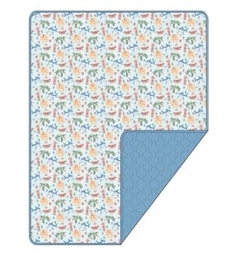 PREORDER - Seaside Stories - Children's Quilted Blanket