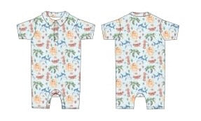 PREORDER - Seaside Stories - Polo Romper