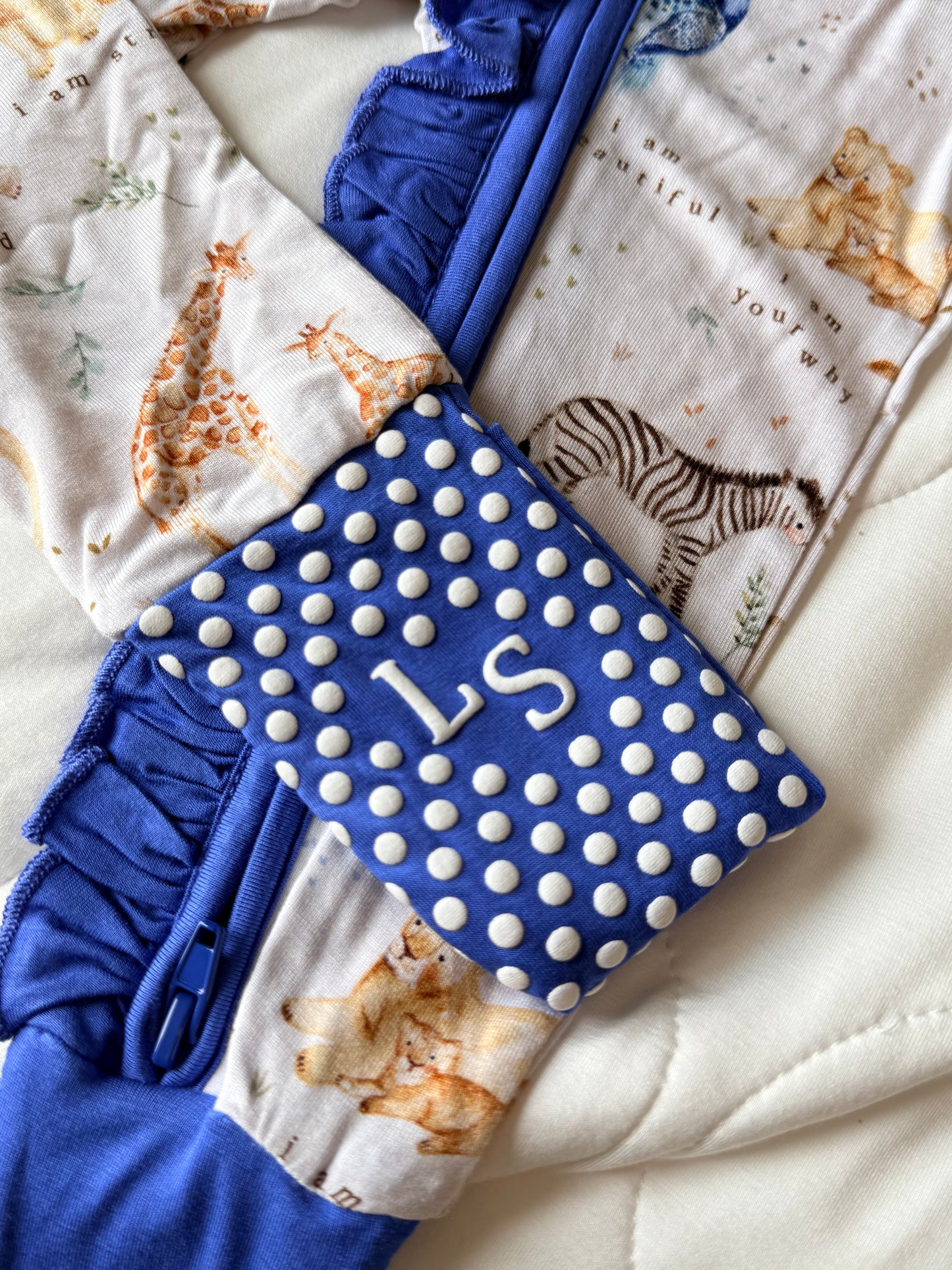 Wildly Loved - Ruffled Convertible Zipper Romper