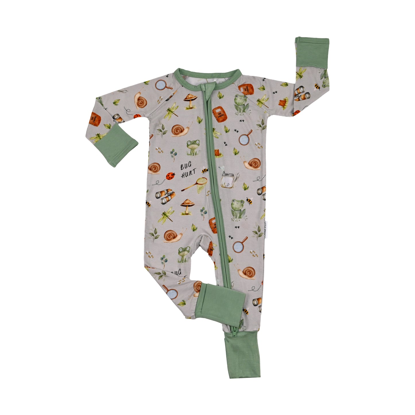 Little Explorers - Convertible Zipper Romper