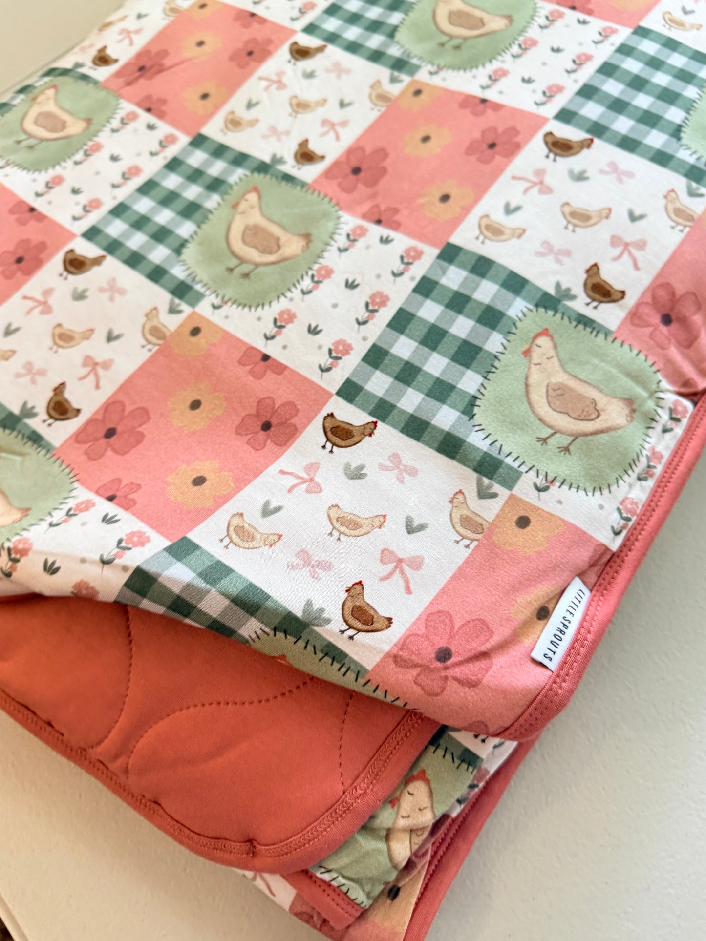 Clucky Cottage - Children's Quilted Blanket