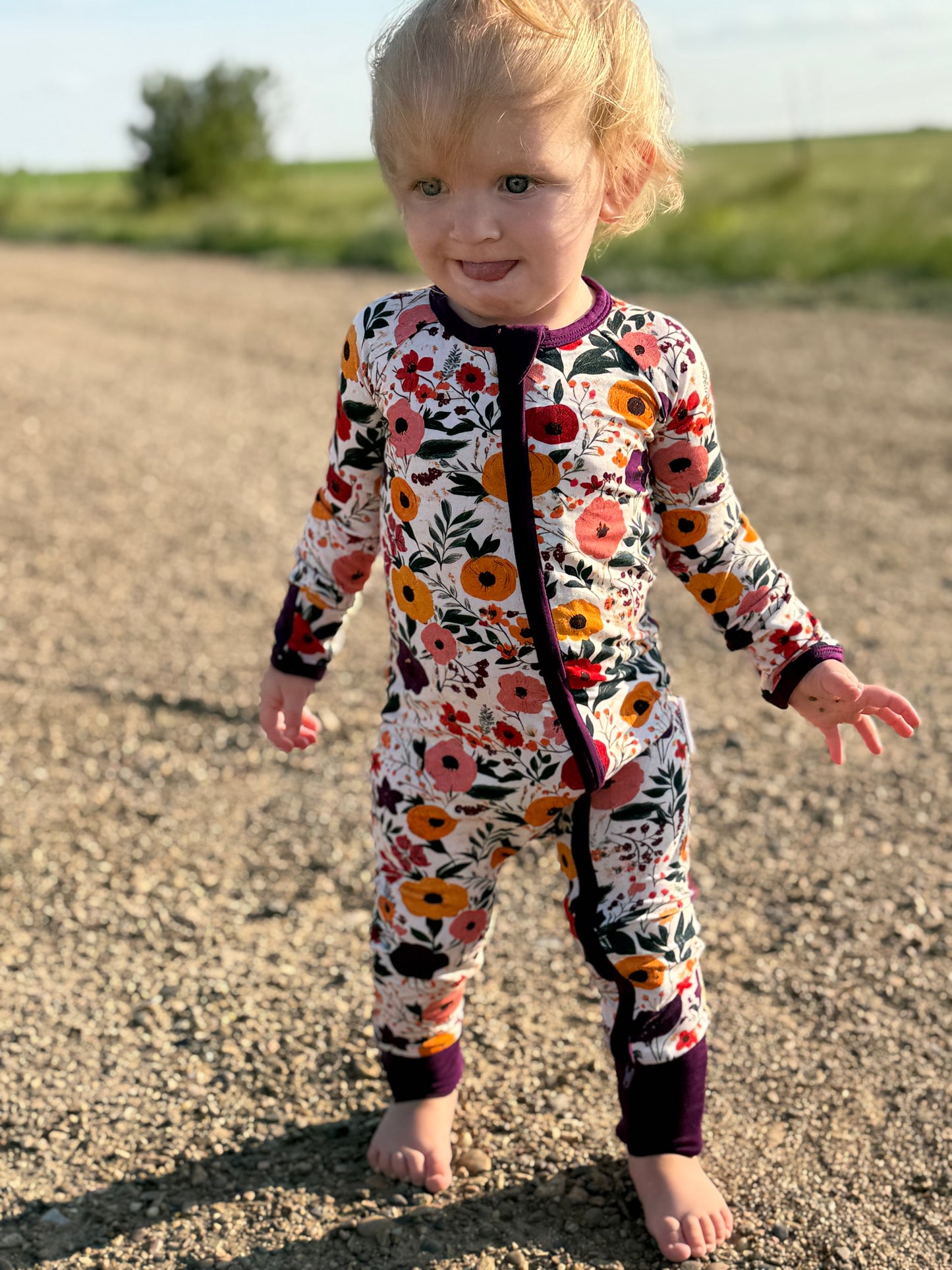 Made to Bloom - Convertible Zipper Romper