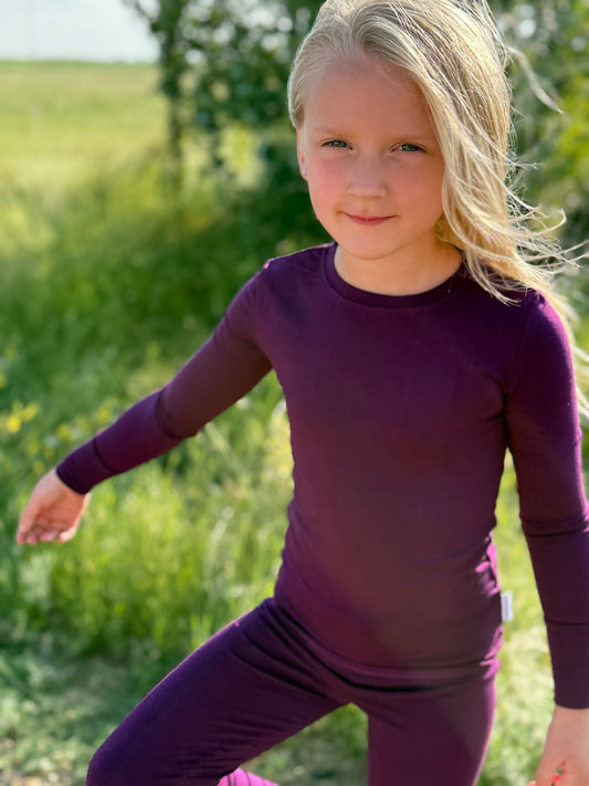 Perfectly Plum -  Pajama Set