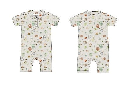 Little Explorers - Polo Romper