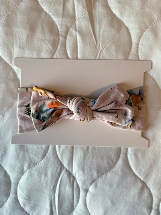 Prairie Run - Headband Bow