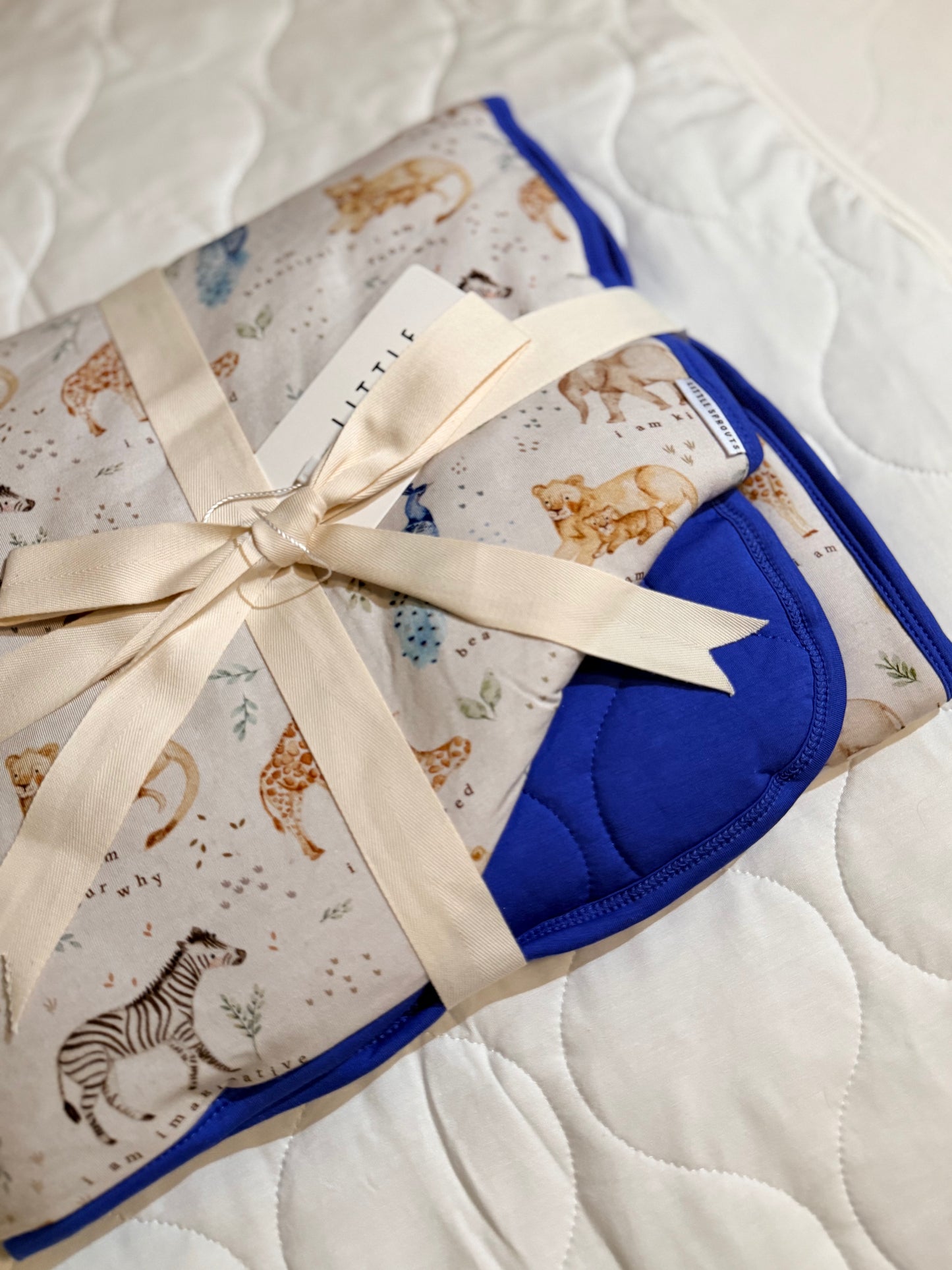 Wildly Loved - Mini Quilted Blanket