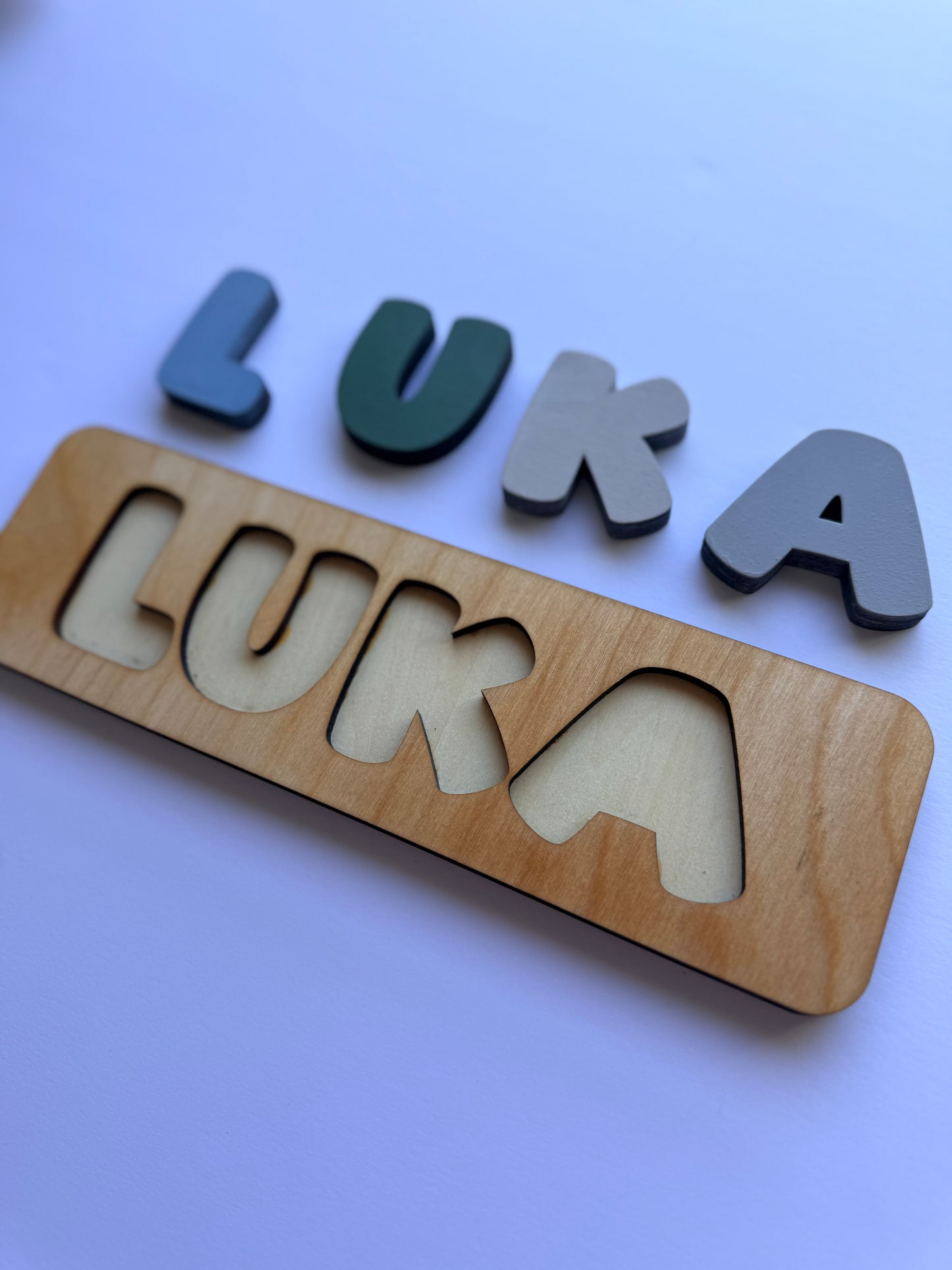 Customized Wooden Name Puzzles