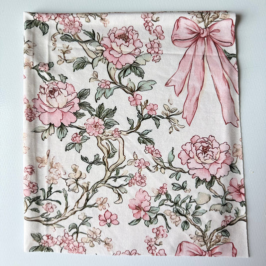 PREORDER - Pink Peonies - Convertible Zipper Romper