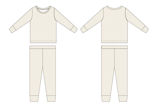 PREORDER - Oat -  Pajama Set